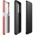 Denmark Flag Distressed Galaxy S25 Plus Impact Case