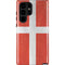Denmark Flag Distressed Galaxy S25 Ultra Impact Case
