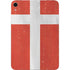 Denmark Flag Distressed Apple iPad Mini Skin