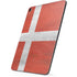 Denmark Flag Distressed Apple iPad Pro Skin