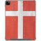Denmark Flag Distressed iPad Cases