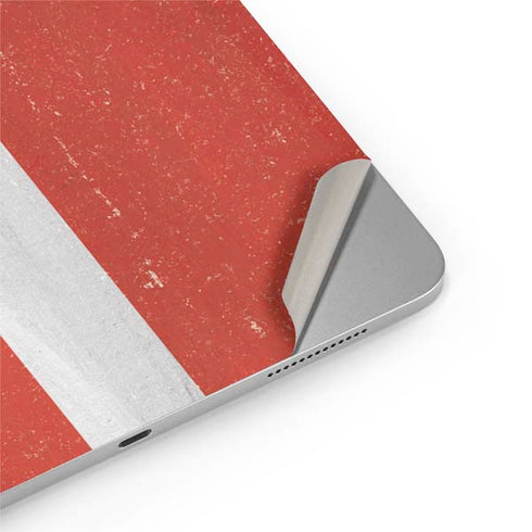 Denmark Flag Distressed iPad Pro 13in M4 (2024) Skin
