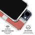 Denmark Flag Distressed iPhone 15 Clear Case