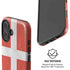 Denmark Flag Distressed iPhone 16 Plus Magsafe Impact Case
