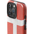Denmark Flag Distressed iPhone 16 Pro Impact Case