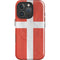 Denmark Flag Distressed iPhone 16 Pro Magsafe Impact Case