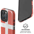 Denmark Flag Distressed iPhone 16 Pro Magsafe Impact Case