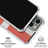 Denmark Flag Distressed iPhone 16 Pro Max Clear Case