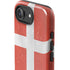 Denmark Flag Distressed iPhone 16e Impact Case
