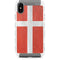 Denmark Flag Distressed iPhone X/XS Cargo Case