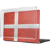 Denmark Flag Distressed MacBook Pro 14in (2021-24) Case plus Skin