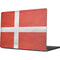 Denmark Flag Distressed Apple MacBook Pro 14-inch Skin