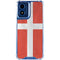 Denmark Flag Distressed Moto G Play 4G (2024) Clear Case