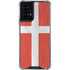 Denmark Flag Distressed Moto G Power 5G (2024) Clear Case