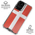 Denmark Flag Distressed Moto G Power 5G (2024) Clear Case
