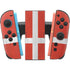 Denmark Flag Distressed Nintendo Switch 2 (2025) Joy-Con Controller Skin
