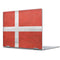Denmark Flag Distressed Pixelbook Skin
