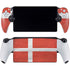 Denmark Flag Distressed PlayStation PS5 Skins