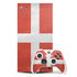 Denmark Flag Distressed Xbox Series X Skins