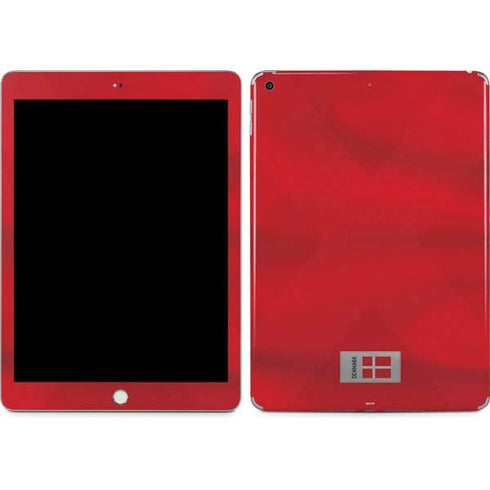 Denmark Soccer Flag Apple iPad Skin