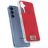 Denmark Soccer Flag Galaxy A55 5G Clear Case