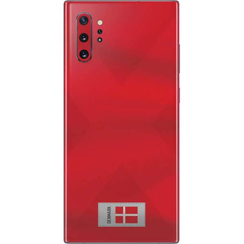 Denmark Soccer Flag Galaxy Note 10 Plus Skin