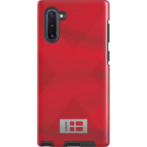 Denmark Soccer Flag Galaxy Cases
