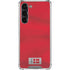 Denmark Soccer Flag Galaxy S24 FE Clear Case