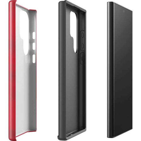 Denmark Soccer Flag Galaxy S25 Ultra Impact Case