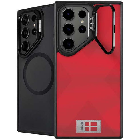 Denmark Soccer Flag Galaxy S24 Ultra Kickstand Case