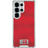 Denmark Soccer Flag Galaxy S25 Ultra Clear Case