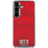 Denmark Soccer Flag Galaxy S26 Clear Case