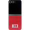 Denmark Soccer Flag Galaxy Z Flip6 Skin