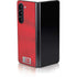 Denmark Soccer Flag Galaxy Z Fold5 5G Skin