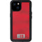 Denmark Soccer Flag iPhone 15 Plus Waterproof Case
