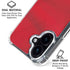 Denmark Soccer Flag iPhone 16 Plus MagSafe Case