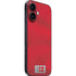 Denmark Soccer Flag iPhone 16 Plus Skin