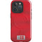 Denmark Soccer Flag iPhone 16 Pro Magsafe Impact Case