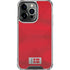 Denmark Soccer Flag iPhone 16 Pro Max Clear Case