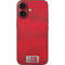 Denmark Soccer Flag iPhone 16 Skin