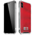 Denmark Soccer Flag iPhone X/XS Clear Case