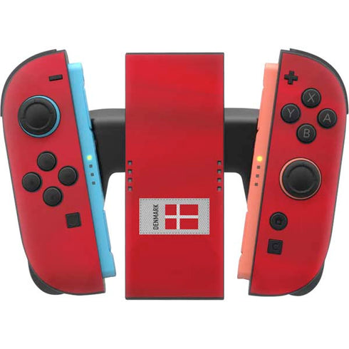 Denmark Soccer Flag Nintendo Switch 2 (2025) Joy-Con Controller Skin