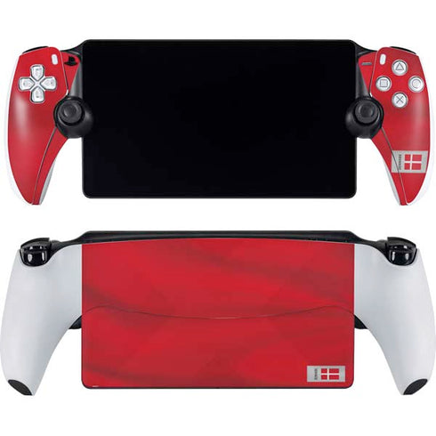 Denmark Soccer Flag PlayStation Portal Remote Player Skin