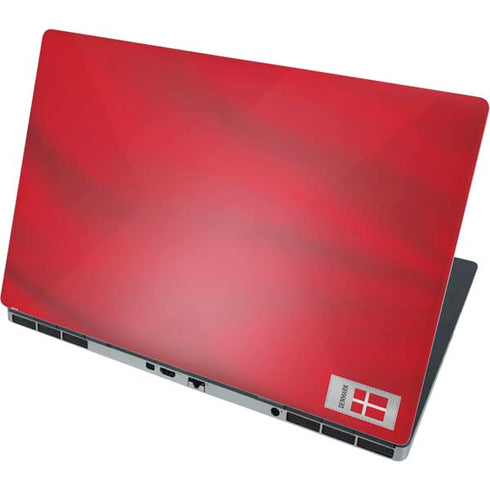 Denmark Soccer Flag Dell Precision Skin
