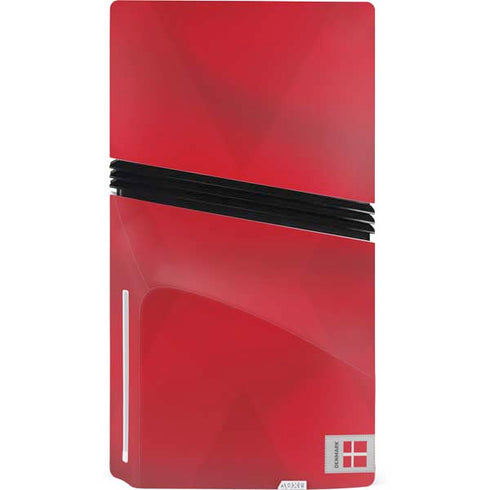 Denmark Soccer Flag PS5 Pro Disk Bundle Skin