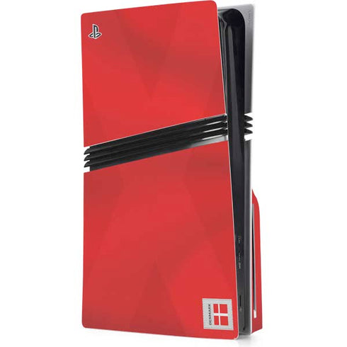 Denmark Soccer Flag PlayStation PS5 Skins
