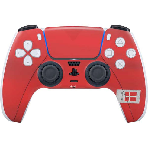 Denmark Soccer Flag PlayStation PS5 Skins