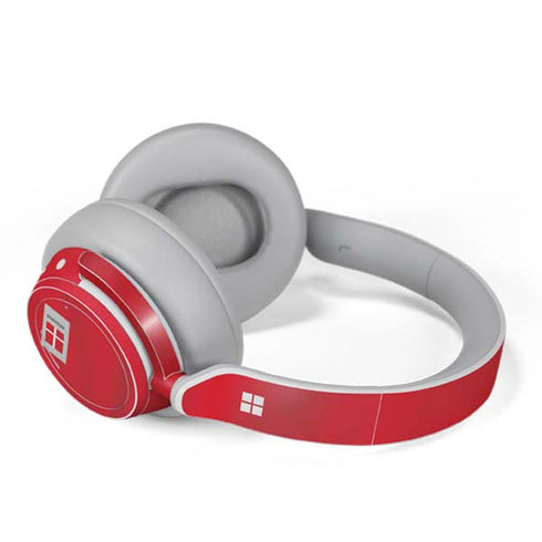 Denmark Soccer Flag Surface Headphones Skin