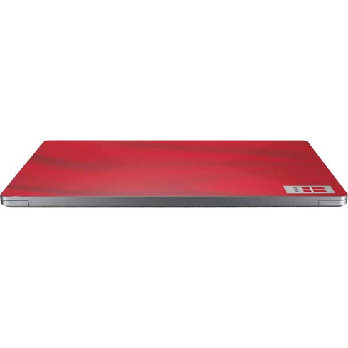 Denmark Soccer Flag Laptop Skins