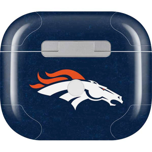 NFL Denver Broncos - Distressed Apple AirPods (3rd Gen 2021) Skin
